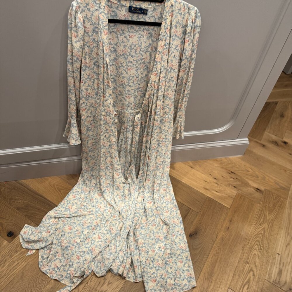 Sheer Floral Ralph Lauren Floral Dress